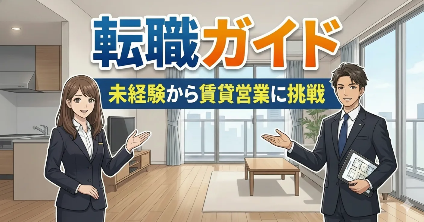 賃貸営業 完全ガイド｜未経験転職・仕事内容・年収・向いている人のすべて