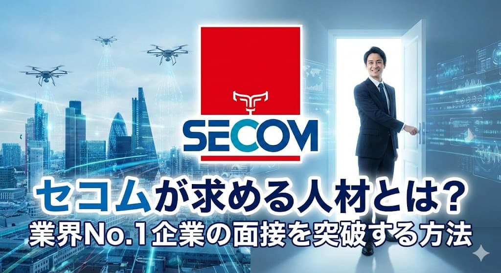 セコムが求める人材とは？業界No.1企業の面接を突破する方法