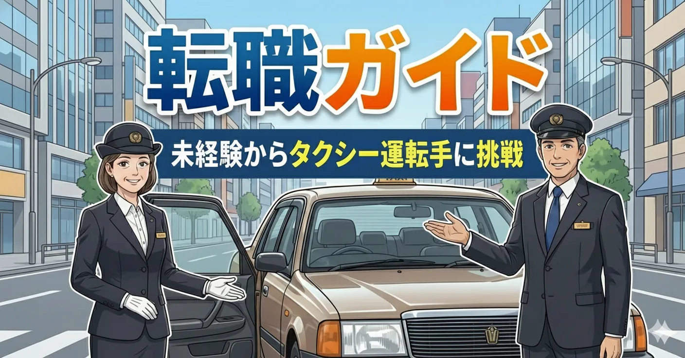 タクシードライバー 完全ガイド｜未経験転職・年収・仕事内容から成功のコツまですべてを徹底解説