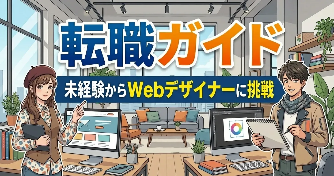 Webデザイナー 完全ガイド｜未経験から転職するための仕事内容・スキル・年収・学習方法のすべて