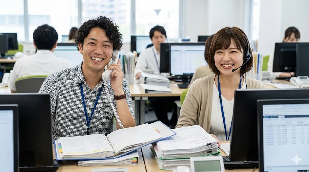 営業事務の仕事イメージ - 事務系総合職|不動産・建設系