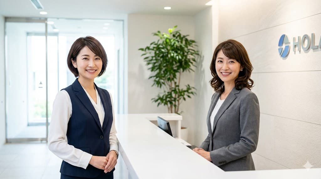 秘書・受付の仕事イメージ - 受付スタッフ・事務スタッフ（店舗事務）｜不動産・建設系