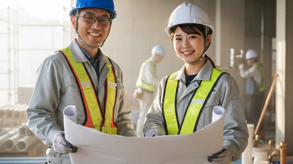 設備施工管理の仕事イメージ - 管工事施工管理技士（設備施工管理技士）｜建設業界