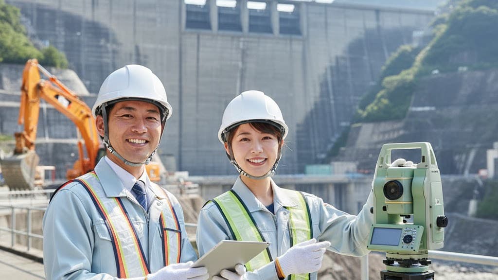 土木施工管理の仕事イメージ - 土木施工管理｜建設業界