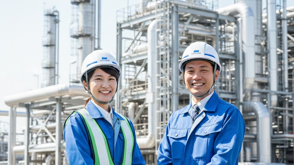 プラント施工管理の仕事イメージ - プラント施工管理（施工管理）｜建築・土木技術職