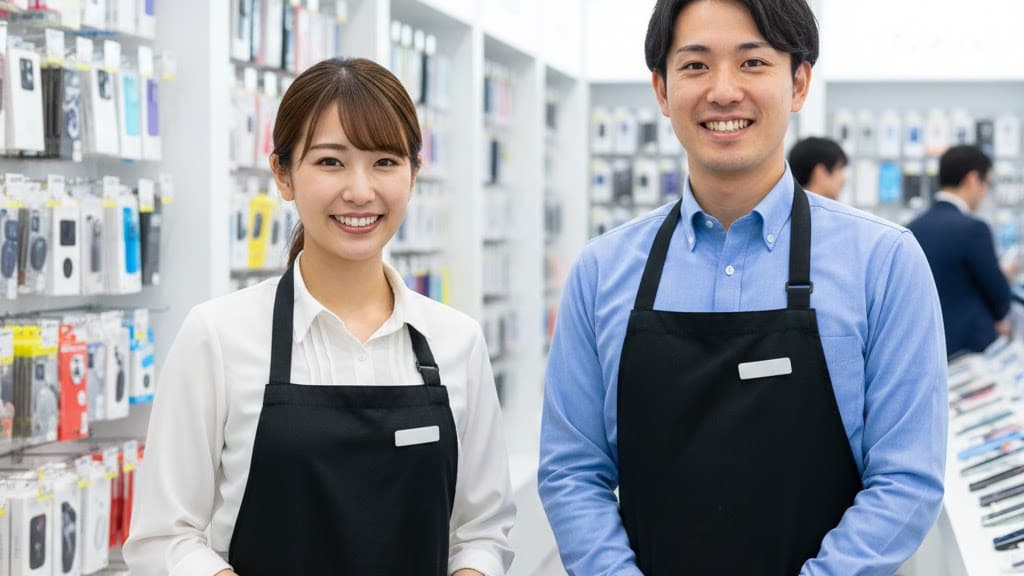 携帯・家電販売の仕事イメージ - モバイル販売（販売スタッフ）|通信・小売業界