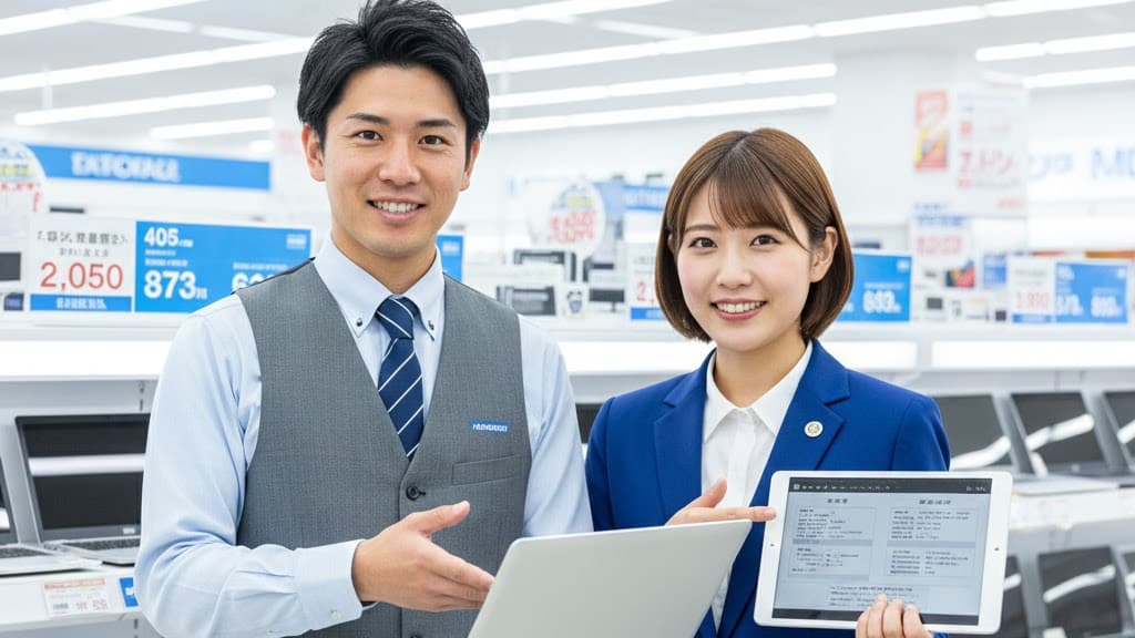 携帯・家電販売の仕事イメージ - 携帯販売スタッフ（販売・接客）|サービス・販売・外食