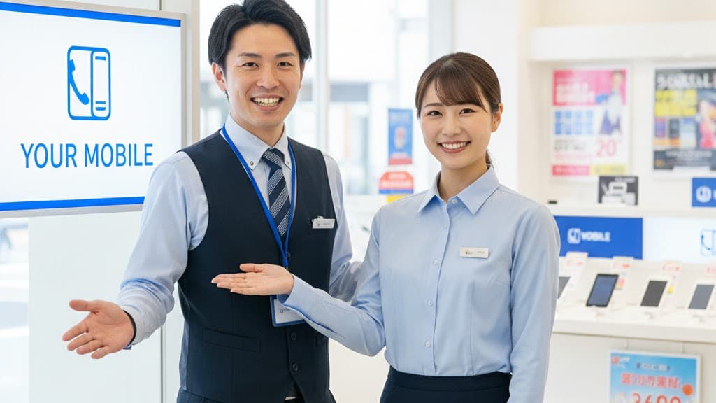 携帯・家電販売の仕事イメージ - 総合職・携帯販売（セールススタッフ）｜サービス・販売・外食