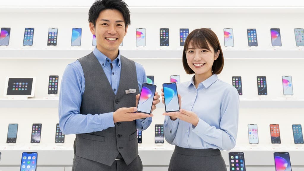 携帯・家電販売の仕事イメージ - 携帯ショップスタッフ（販売・接客）|通信・小売り