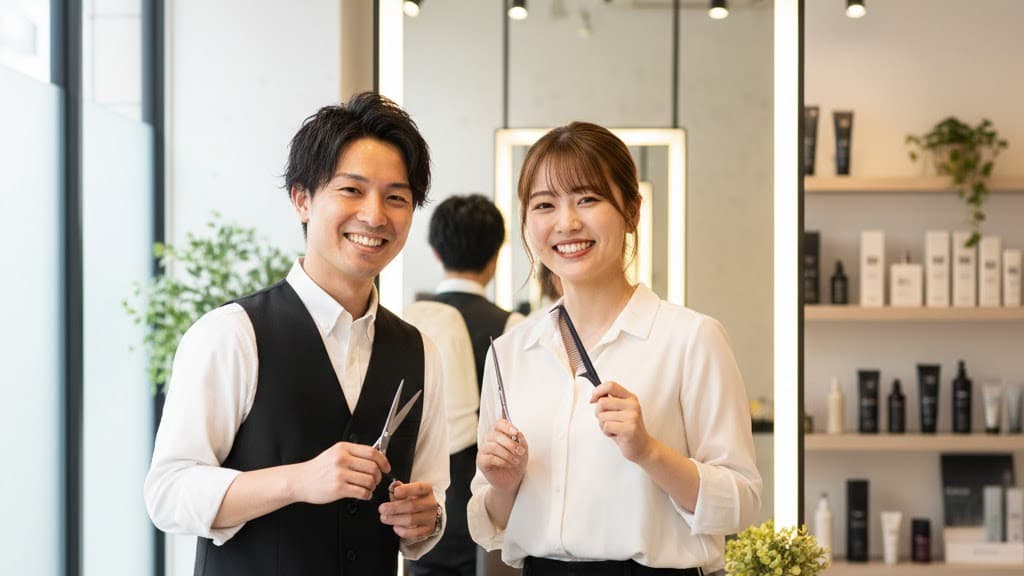 美容の仕事イメージ - レディススタイリスト（美容師）|ウィッグ・理美容業界