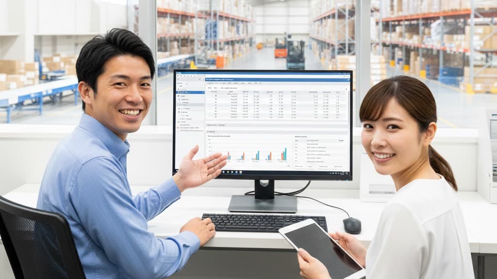 倉庫・物流の仕事イメージ - 商品の仕入れ・在庫管理｜農業・肥料製造販売