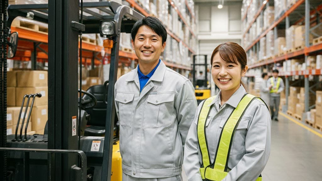 倉庫・物流の仕事イメージ - フォークリフト作業員（リフト作業）｜その他メーカー（製造・メーカー）