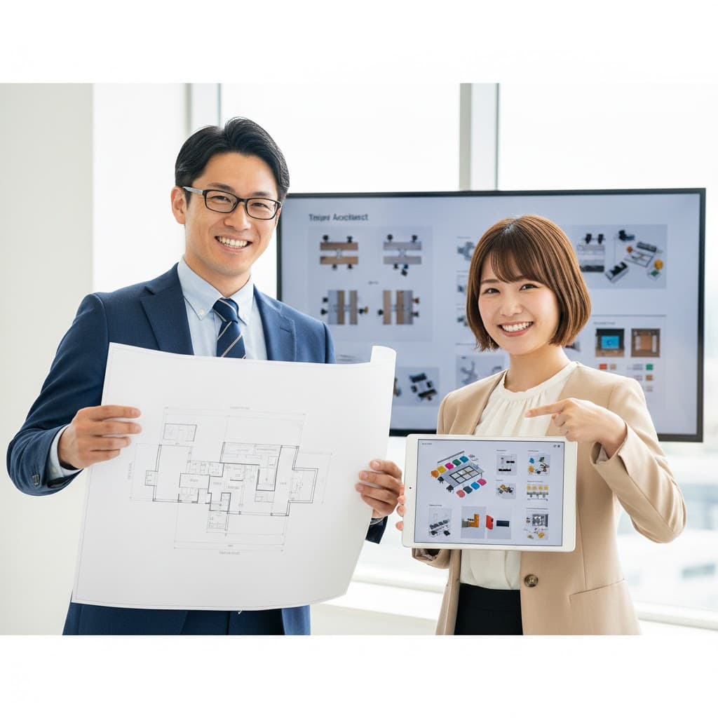 内装設計の仕事イメージ - インテリアコーディネーター（住宅設備提案）｜建設業界