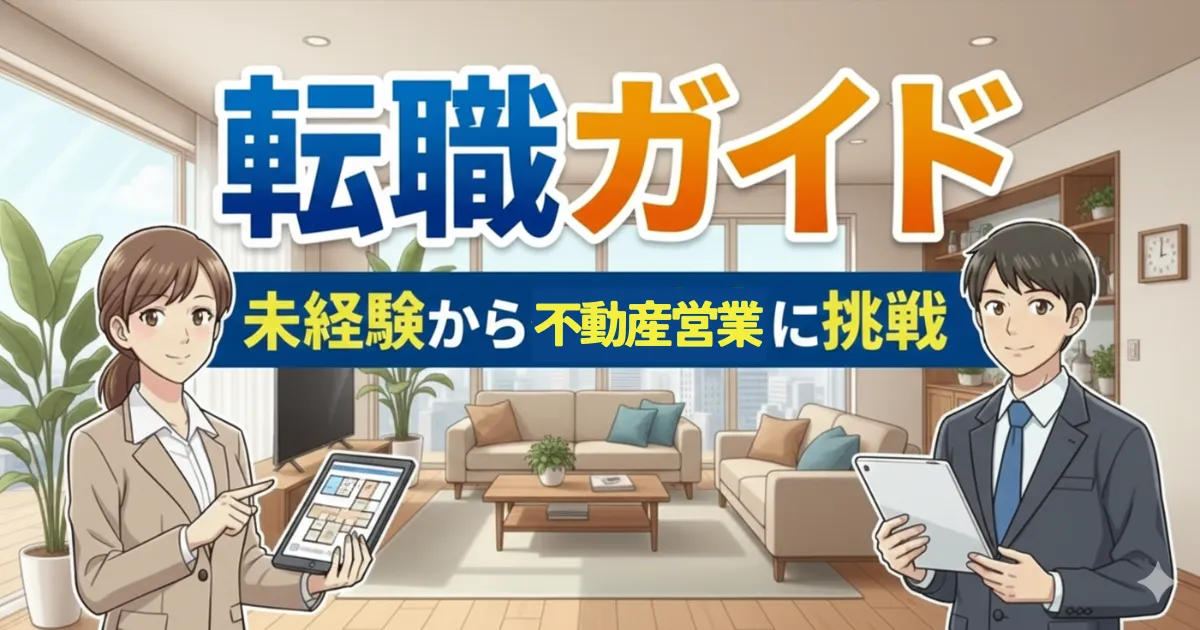不動産営業 完全ガイド｜未経験からの転職・仕事内容・年収・キャリアパスのすべて