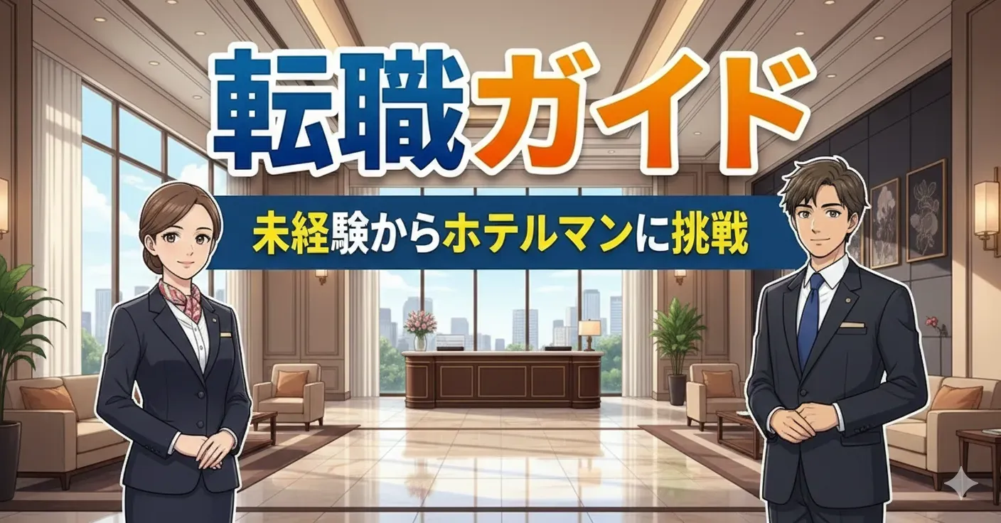 ホテルスタッフ 完全ガイド|未経験から始める転職・キャリアアップの全知識