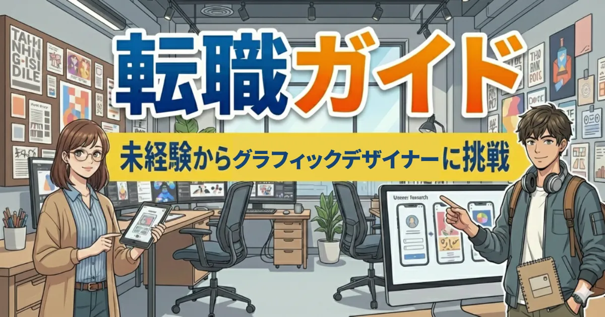 グラフィックデザイナー 完全ガイド|未経験からの転職成功法・スキル習得・年収・キャリアパスのすべて