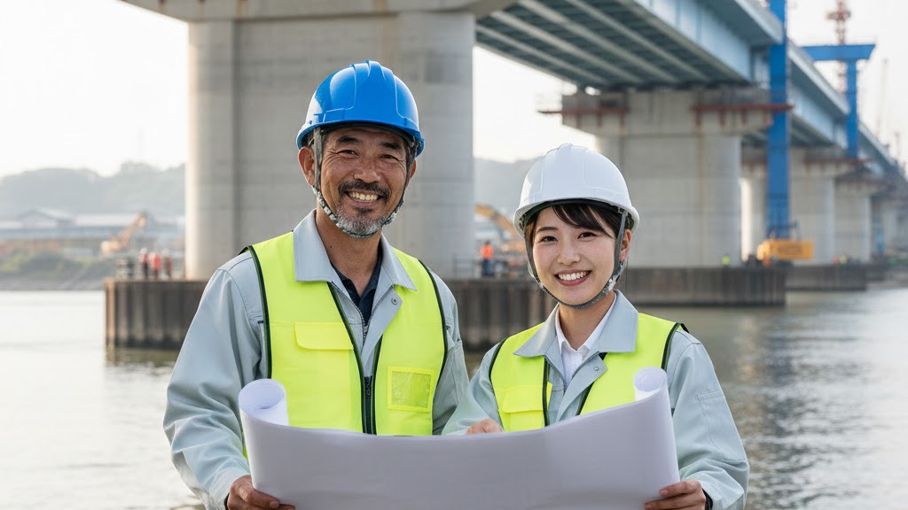 土木施工管理の仕事イメージ - 土木施工管理技士（現場代理人）｜建設業界